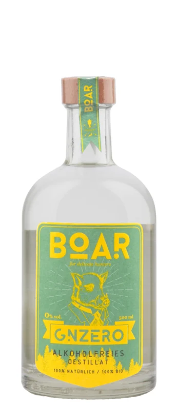 Boar Gin Gnzero Alkoholfreie Spirituose BIO 50cl