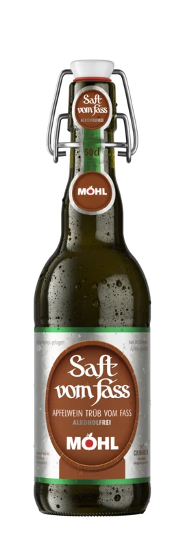 Möhl Saft vom Fass trüb alkoholfrei HA 15x MW 50cl