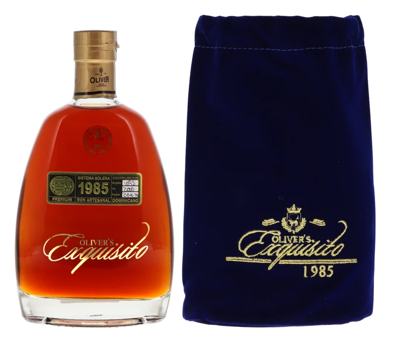 Exquisito Oliver's Solera 1985 Ron Artesanal Dominicano 40° 70cl