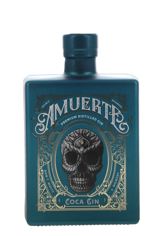 Amuerte Coca Gin Green 43° 70cl