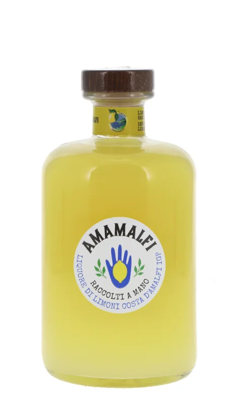 Amamalfi Limoncello della Costa d'Amalfi IGP Liquore di Limoni 28° 50cl