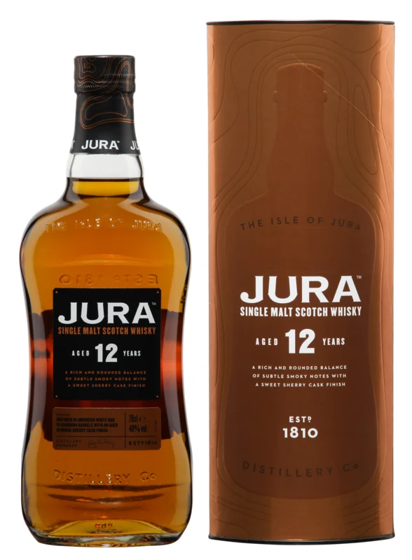 Isle of Jura 12 Years Single Malt Whisky 40° 70cl