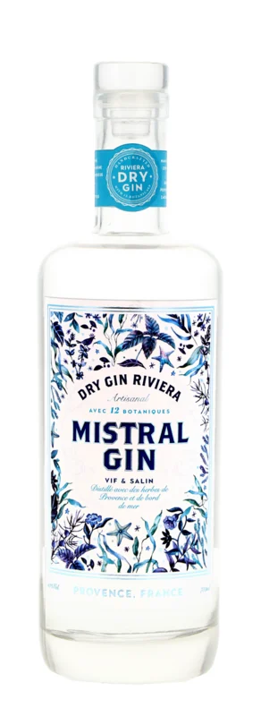 Mistral Riviera Dry Gin 40° 70cl