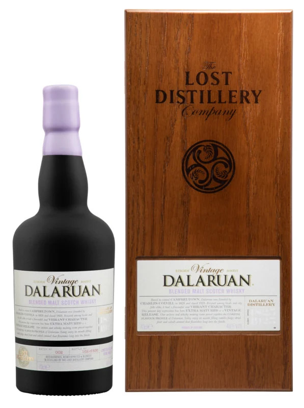 The Lost Distillery Dalaruan Vintage Blended Malt Whisky 46° 70cl