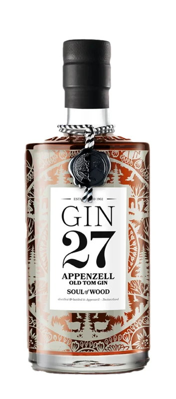 Appenzeller Soul of Wood Old Tom Gin 27 43° 70cl