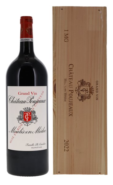 Château Poujeaux Cru Bourgeois 2022 Moulis AC 14° 1.5l