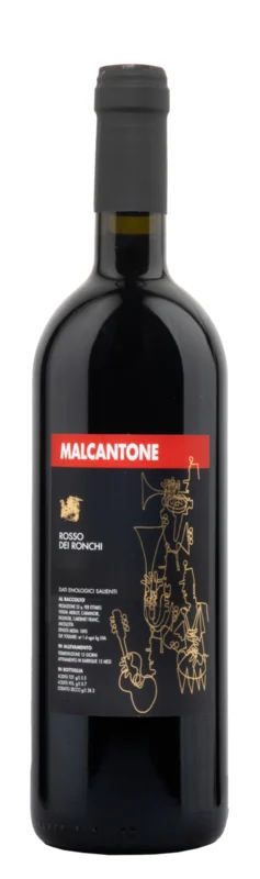 Cantina Monti Malcantone Rosso dei Ronchi 2021 Ticino DOC 14° 75cl