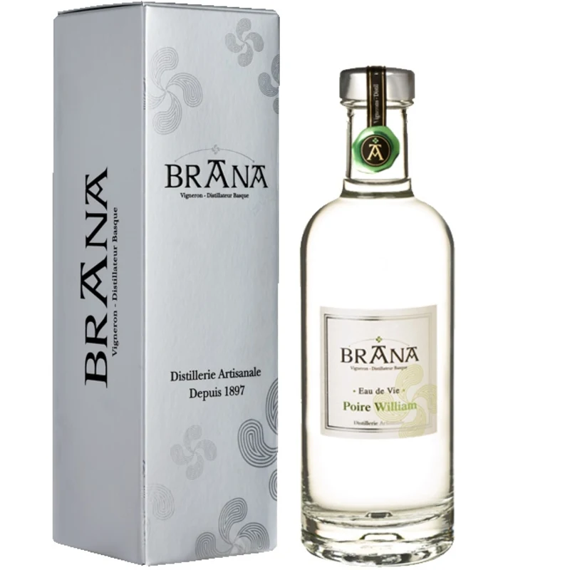 Brana Poire Williams "Les Cristallines" Eau de Vie 44° 50cl