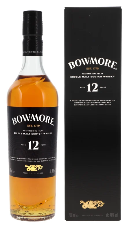 Bowmore 12 Years Islay Single Malt Scotch Whisky 40° 70cl