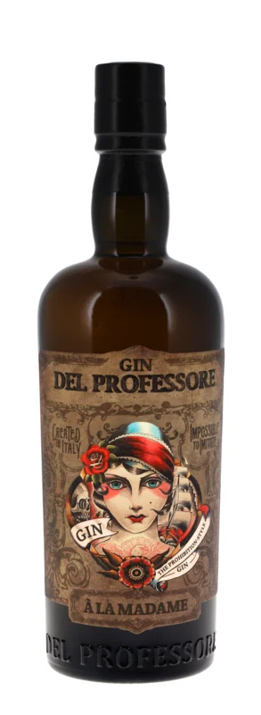 Del Professore à la Madame Dry Gin 42.9° 70cl