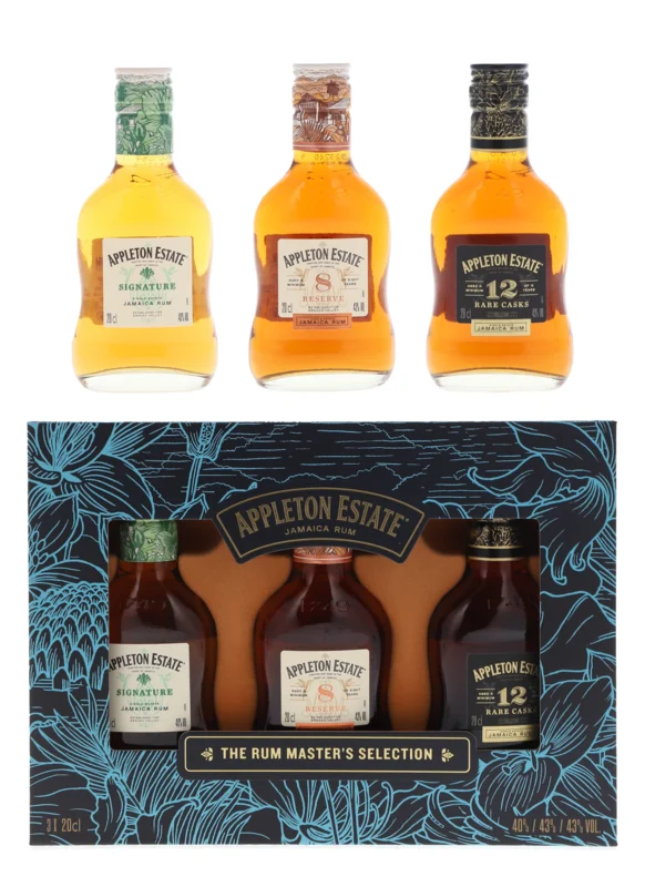 Appleton Estate The Rum Master Selection 3 x 20 cl Rum 42° 60cl