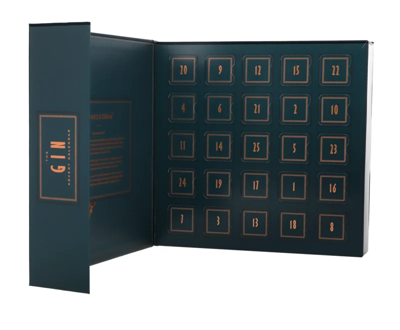 Drinks by the Dram Gin 25 x 3 cl Adventskalender 43.1° 75cl