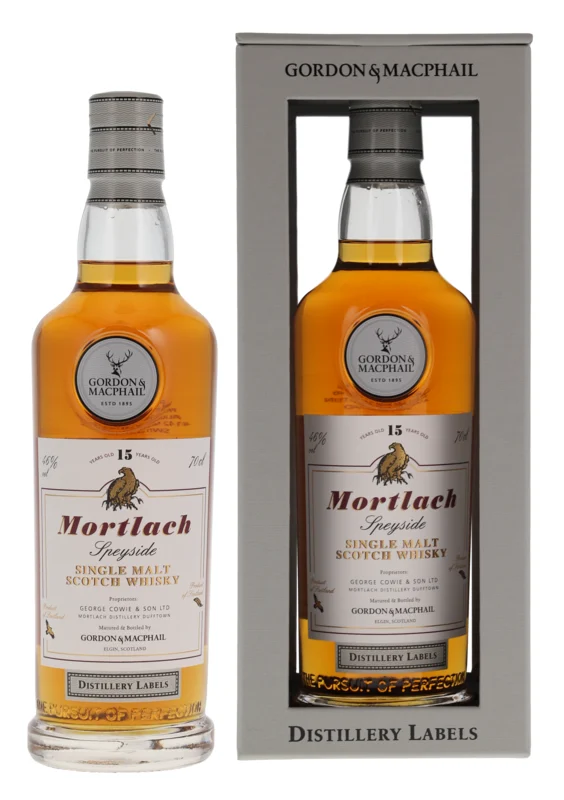 Mortlach Gordon & Macphail Distillery Labels 15 Years Speyside Single Malt Scotch Whisky 46° 70cl