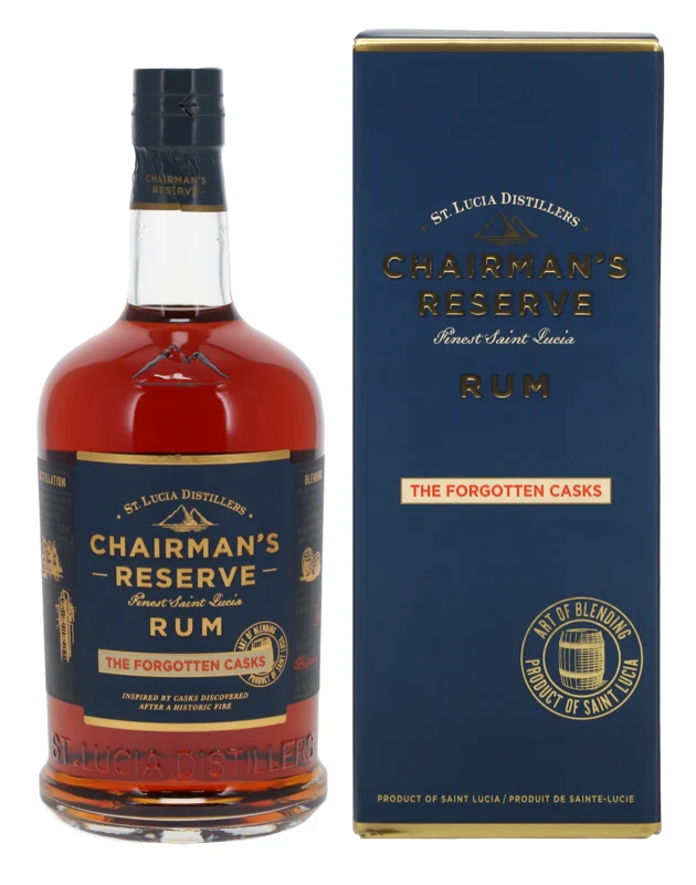St. Lucia Distillers Chairman's Reserve The Forgotten Casks Rum 40° 70cl