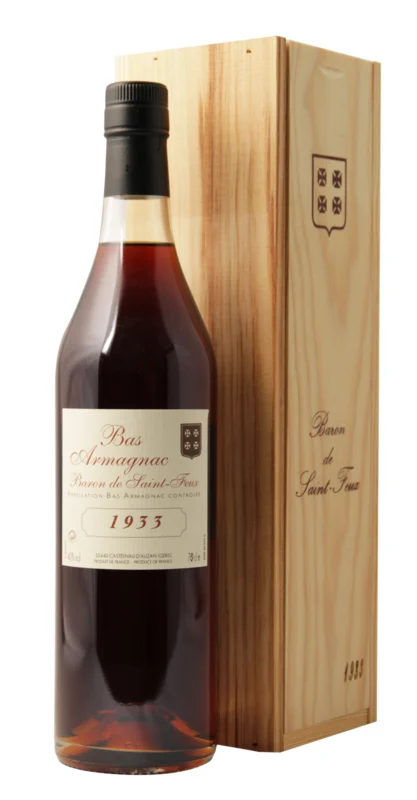 Baron de St. Feux Bas 1933 Armagnac 40° 70cl