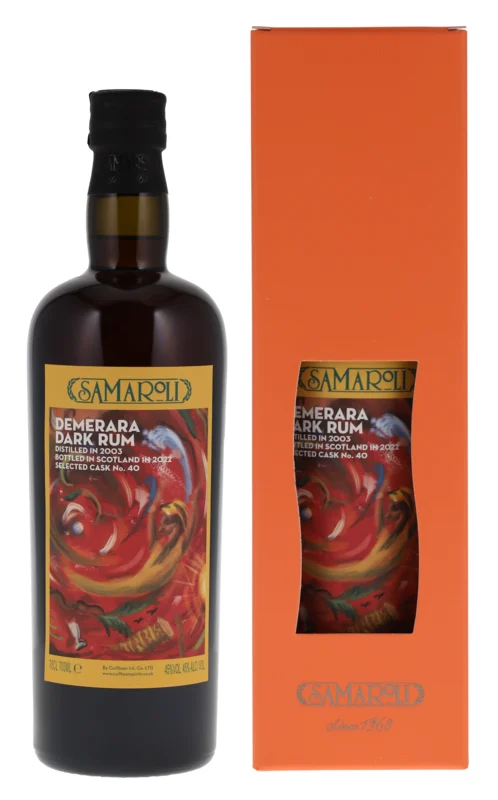 Samaroli Demerara 19 Years 2003 Dark Rum 2022 45° 70cl