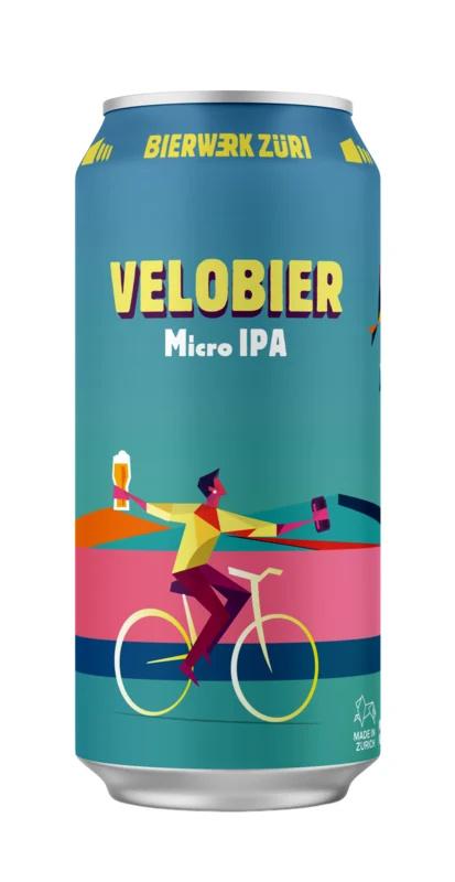 Bierwerk Züri Velobier Micro IPA KA 24x DO 2.8° 44cl