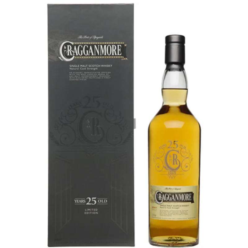 Cragganmore Natural Cask Strength 25 Years 1988 Single Malt Scotch Whisky 51.4° 70cl
