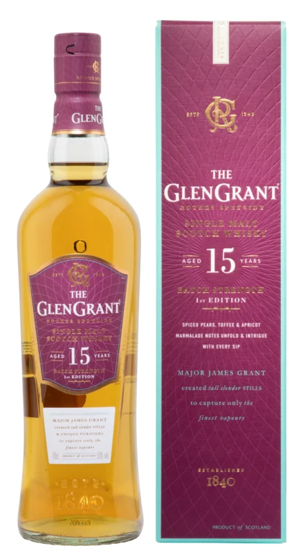 Glen Grant Batch Strength 15 Years Single Malt Scotch Whisky 50° 70cl