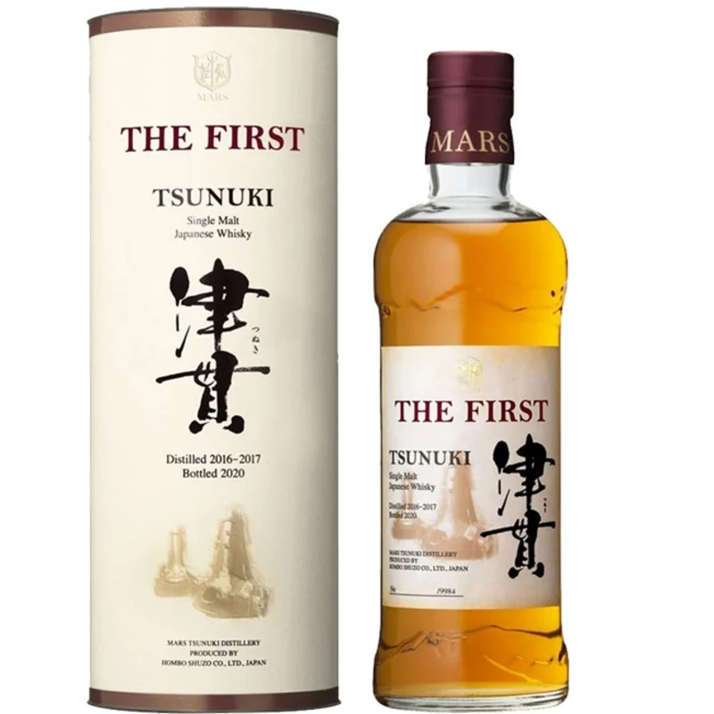 Mars Tsunuki The Firtst Distilled 2016-2017 Bottled 2020 Single Malt Japanese Whisky 59° 70cl