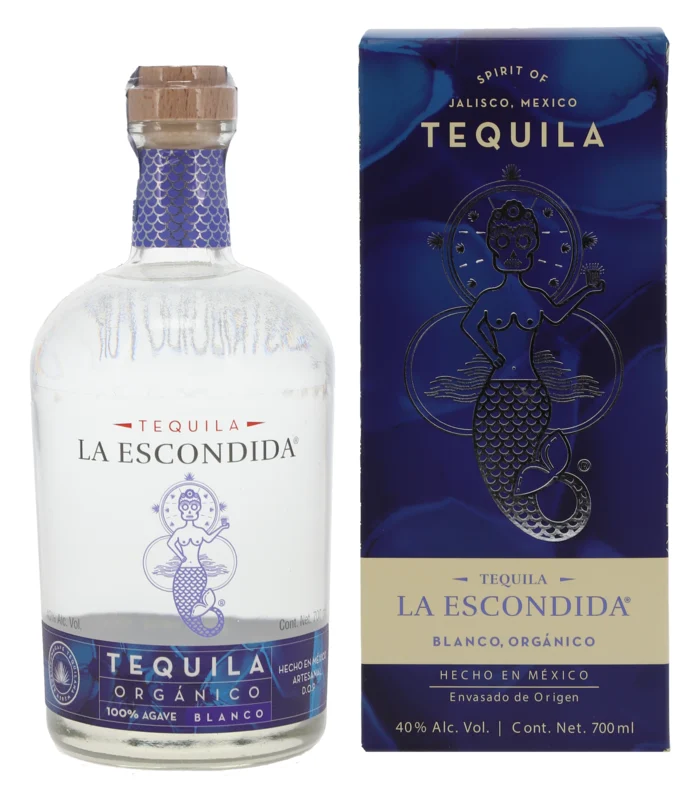 La Escondida Tequila Organico Blanco 40° 70cl