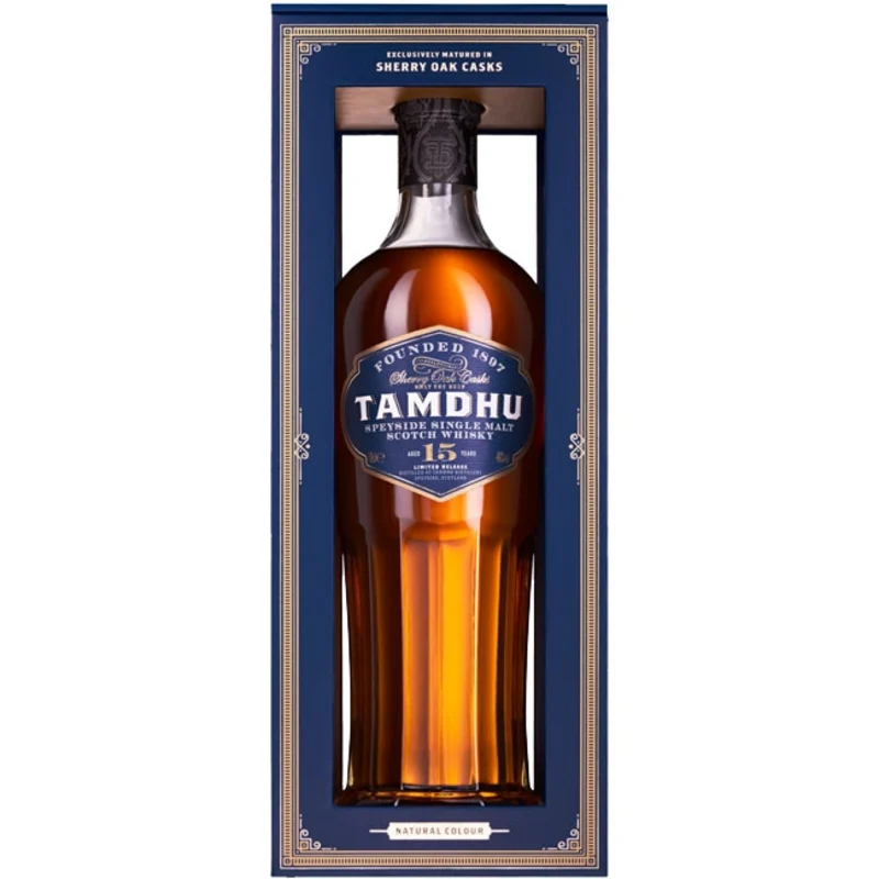 Tamdhu Sherry Oak Casks 15 Years Speyside Single Malt Scotch Whisky 46° 70cl