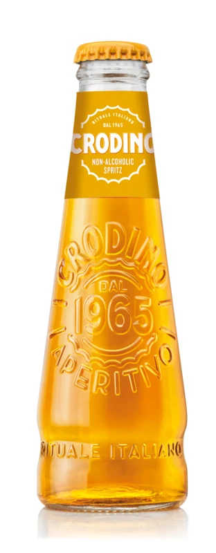 Crodino Biondo Aperitivo Non Alcolico Erfrischungsgetränk 6-er Pack 17.5cl