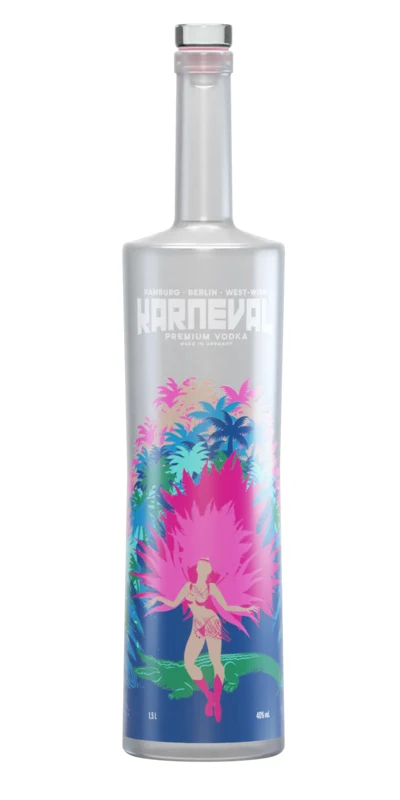 Bonez MC & RAF Camora Karneval Premium Vodka 40° 1.5l