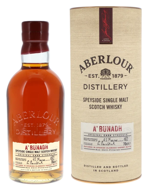 Aberlour A'bunadh Cask Strength Batch 82 Speyside Single Malt Scotch Whisky 61.2° 70cl