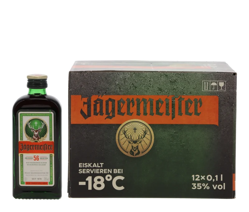 Jägermeister Kräuterlikör 35° 10cl