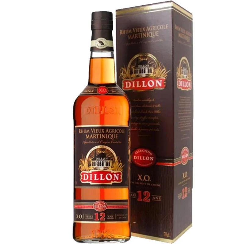 Dillon XO 12 Ans Rhum Vieux Agricole 45° 70cl