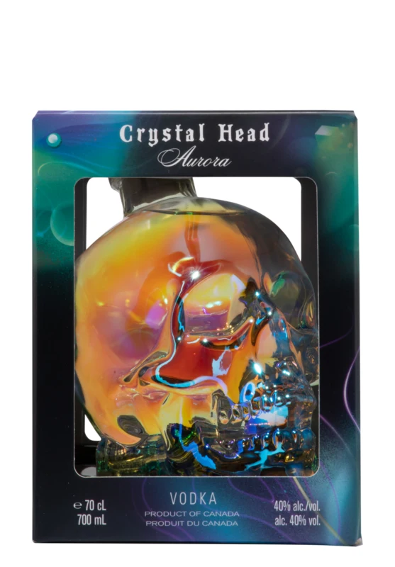 Crystal Head Aurora English Wheat Vodka 40° 70cl