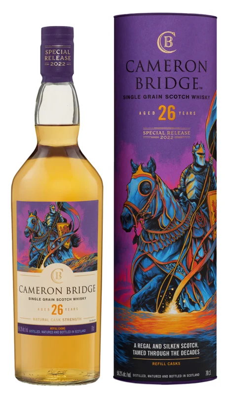 Cameronbridge Special Release 2022 26 Years Single Grain Whisky 56.2° 70cl