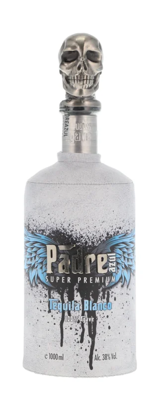 Padre Azul Blanco Super Premium Tequila 100% Agave 38° 1l