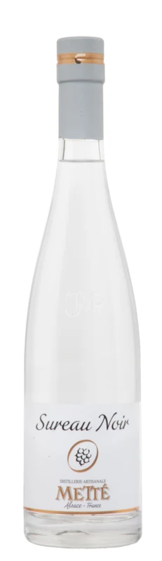 Metté Schwarze Holunderbeere (Sureau Noir) 6 Ans Eau de Vie de Sureau Noir 45° 50cl