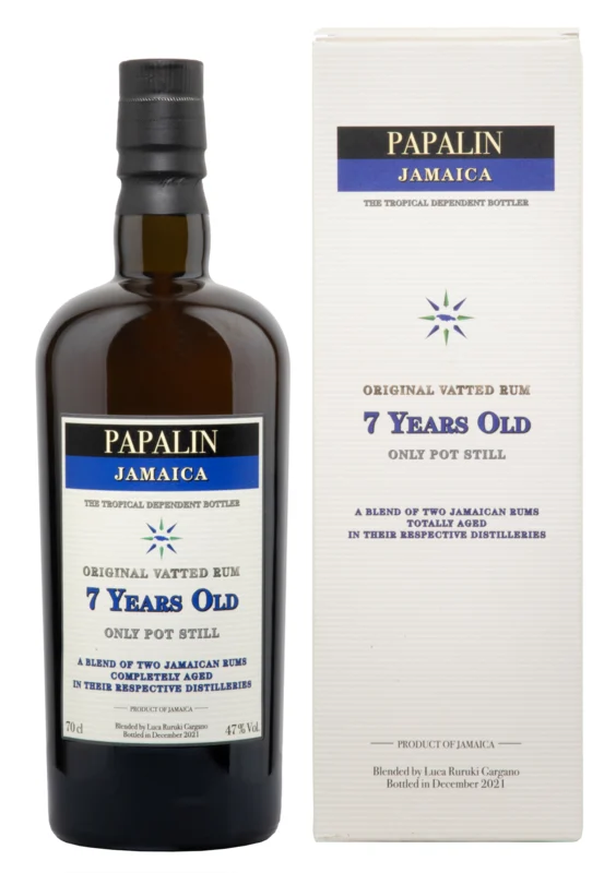 Velier Papalin Jamaica Original Vatted 7 Years Pot Still Rum 2021 47° 70cl