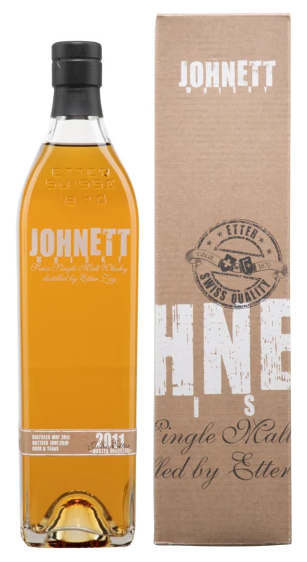 Etter Swiss Johnett 2012 Single Malt Whisky 44° 70cl
