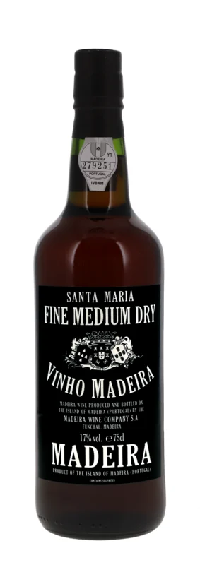 Blandy's Santa Maria medium-dry 3 Years Madeira 17° 75cl