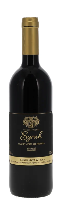 Simon Maye Syrah Vieilles Vignes 2022 Valais AOC 13.2° 75cl