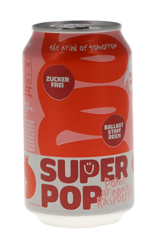 Super Pop Pomegranate-Raspberry DO 33cl