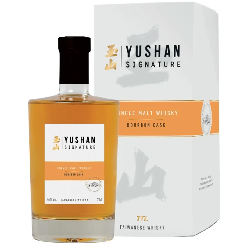 Yushan Signature Bourbon Cask Single Malt Whisky 46° 70cl