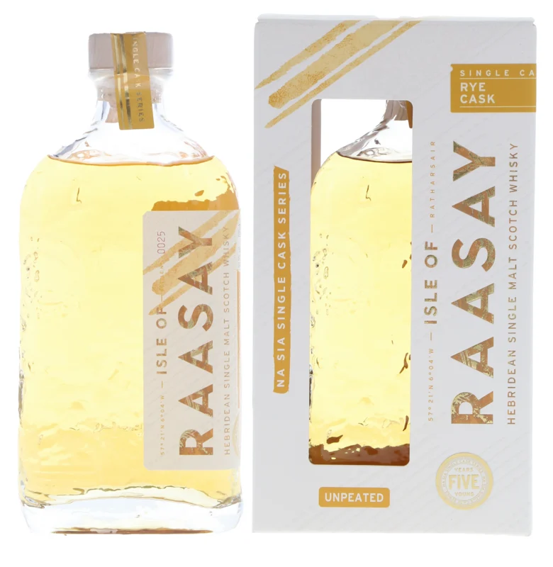 Isle of Raasay Na Sia American Rye Cask Unpeated Hebridean Single Cask Scotch Whisky 60.9° 70cl