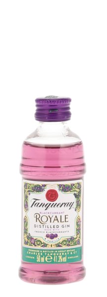 Tanqueray Blackcurrant Royale Distilled Gin 41.3° 5cl