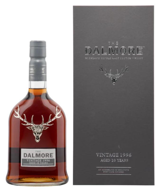 Dalmore Vintage Port Cask Finish 20 Years 1996 Highland Single Malt Scotch Whisky 45° 70cl