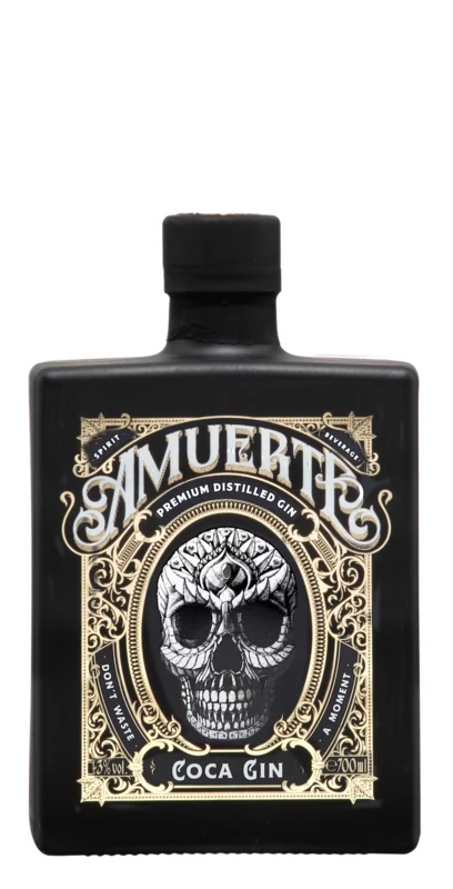 Amuerte Coca Gin Black 43° 70cl