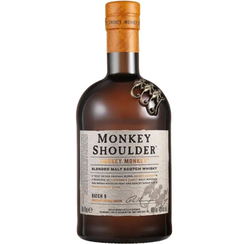 William Grant Smokey Monkey Blended Malt Scotch Whisky 40° 70cl