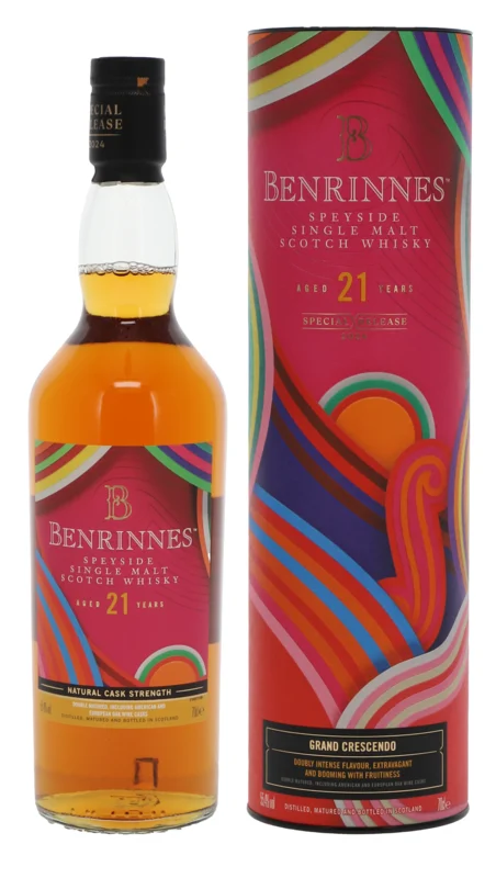 Benrinnes Special Release 2024 Grand Cresendo 21 Years Speyside Single Malt Scotch Whisky 55.4° 70cl