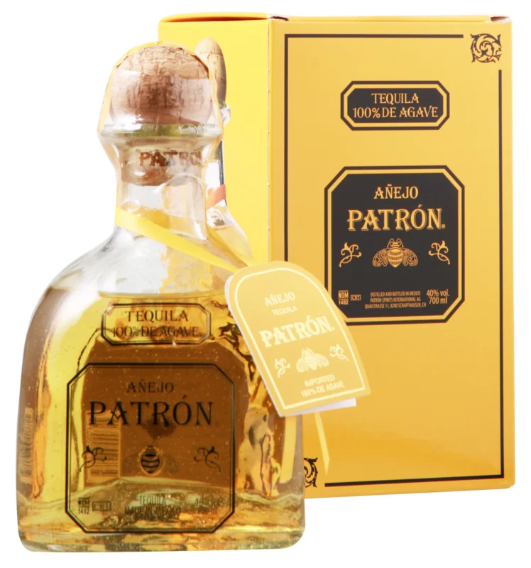 Patron Añejo 100% Agave Tequila 40° 70cl