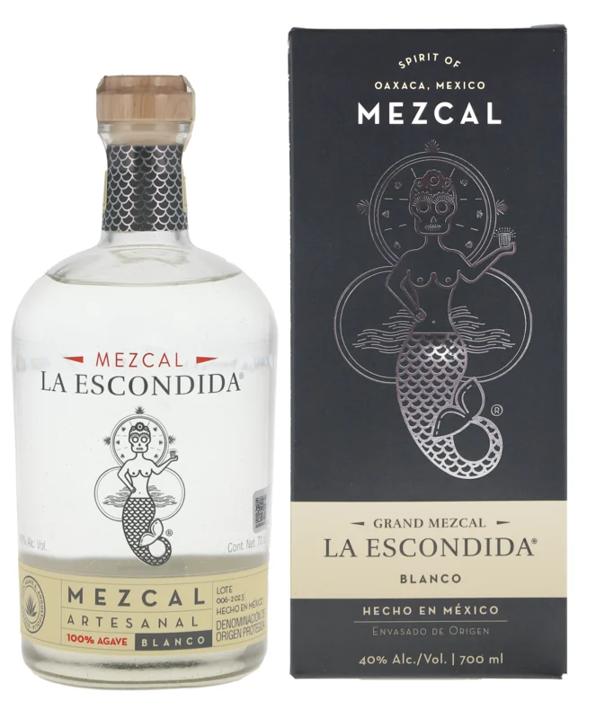 La Escondida Mezcal Blanco 40° 70cl