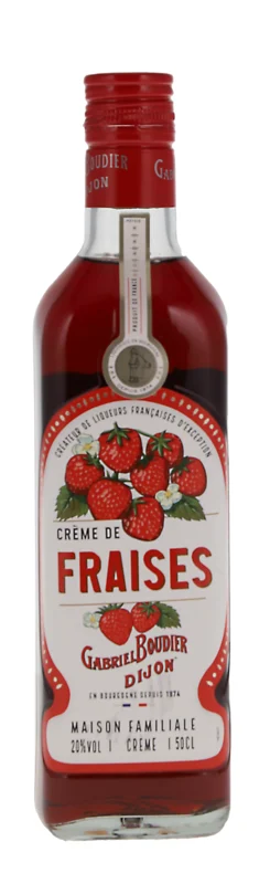 Boudier Crème de Fraises à la fraise des bois Likör 20° 50cl